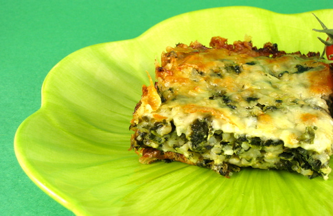 Photo of Spinach & Brown Rice Casserole