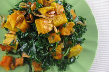Photo of Roasted Butternut Squash & Greens