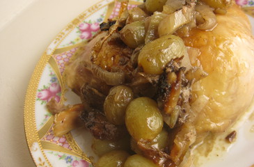 Photo of Roasted Chicken & Grapes