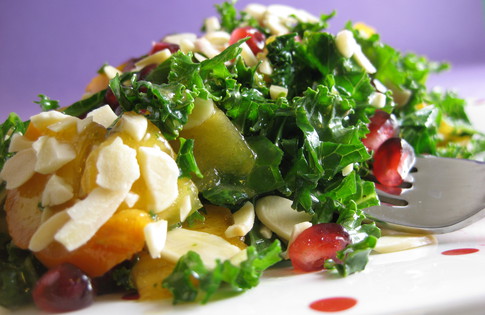 Photo of Chopped Kale & Pomegranate Salad
