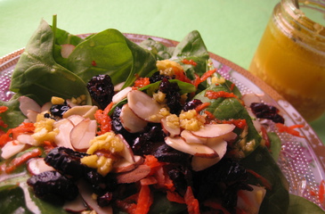 Photo of Ginger Vinaigrette Spinach Salad