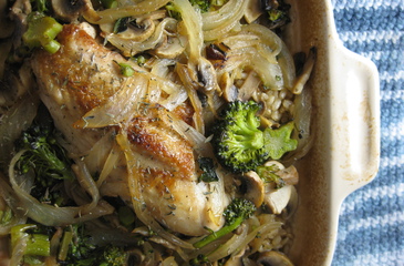 Photo of Baked Chicken, Broccoli & Rice