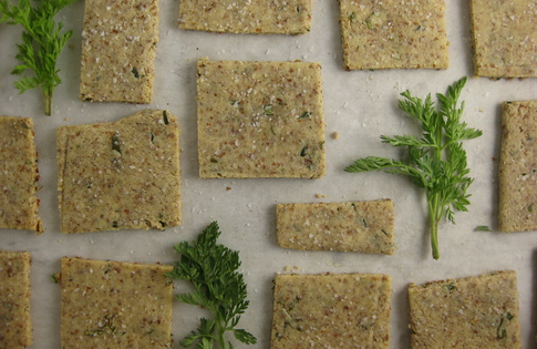 Photo of Almond-Herb Crackers