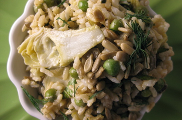 Photo of Spring Rice & Artichoke Salad