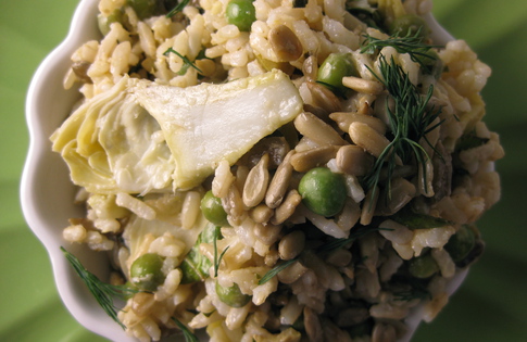 Photo of Spring Rice & Artichoke Salad