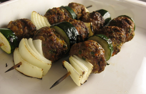 Photo of Grilled Zucchini Meatballs
