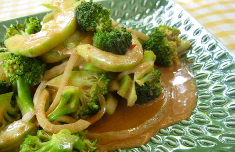 Photo of Thai Almond Broccoli 