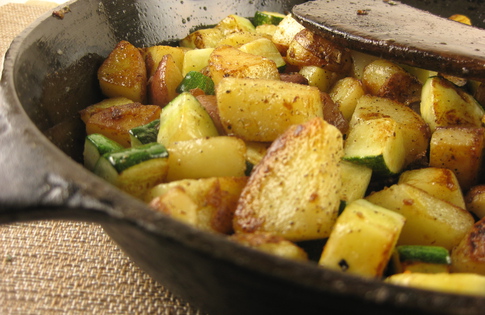 Photo of Skillet Zucchini & Potatoes