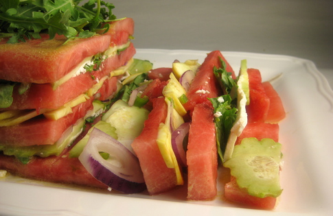 Photo of Watermelon Stack Salad