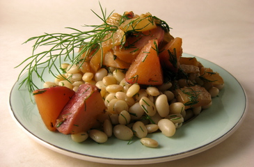 Photo of Braised Fennel, Turnips & White Beans