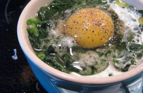 Photo of Spinach Baked Eggs