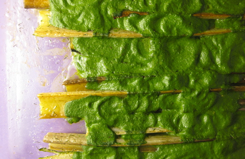 Photo of Roasted Chard Stalks with Creamed Greens