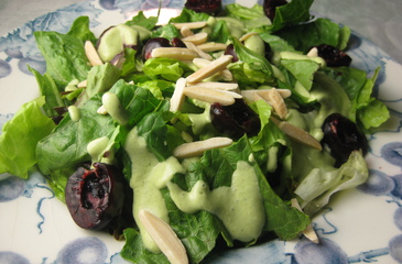 Photo of Mint Almond Cherry Salad