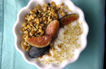 Photo of Fennel Yogurt, Figs & Walnuts