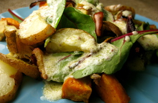 Photo of Creamy Roasted Potato & Apple Salad