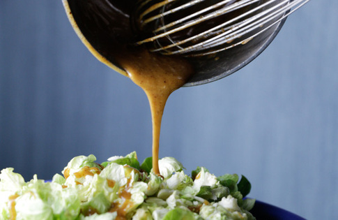 Photo of Honey Brown Butter Brussels Sprout Salad