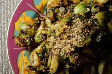 Photo of Dukkah Brussels Sprouts