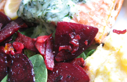 Photo of Warm Beet Salad 