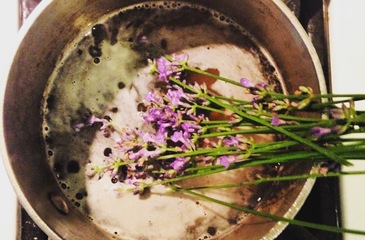 Photo of Lavender Honey Syrup