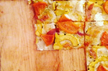 Photo of Delicata + Persimmon Pizza