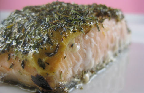 Photo of Salmon with Herbs de Provence