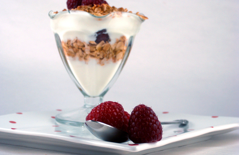 Photo of Raspberry Yogurt Parfaits