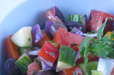 Photo of Chunky Cucumber & Tomato Salad