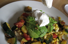 Photo of Grilled Quesadillas with Zucchini & Corn