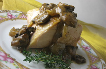 Photo of Roasted Chicken with Marsala Mushrooms