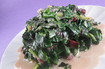 Photo of Coconut Creamed Chard