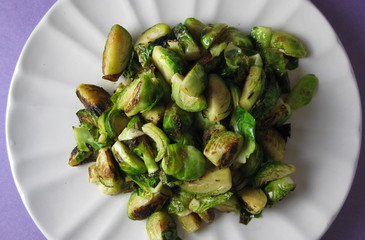 Photo of Lemon Brussels Sprouts