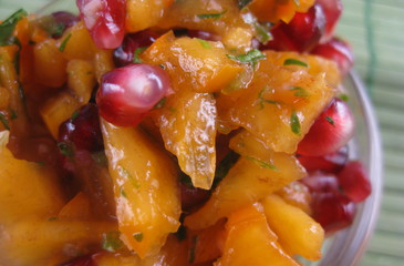 Photo of Pomegranate Persimmon Salsa