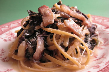 Photo of Radicchio Carbonara