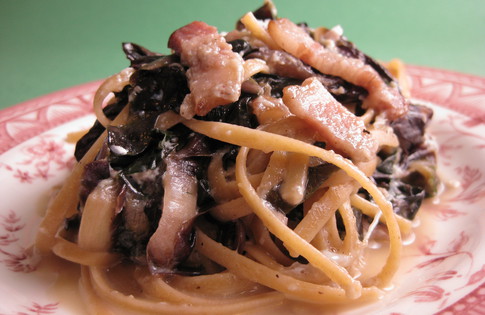 Photo of Radicchio Carbonara