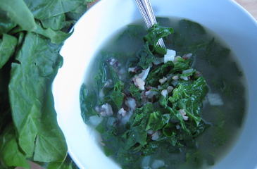 Photo of Spinach & Wild Rice Soup