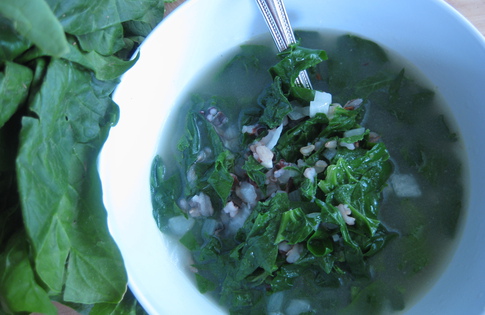 Photo of Spinach & Wild Rice Soup