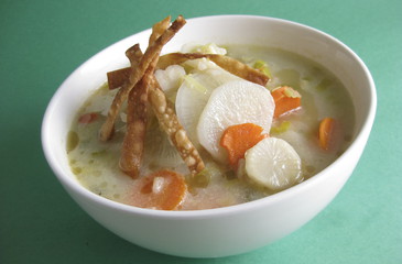 Photo of Asian Daikon & Rice Soup