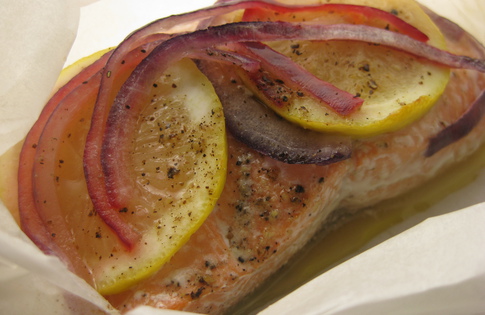 Photo of Salmon in Parchment