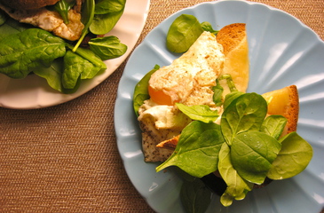 Photo of Egg Sandwich with Spinach