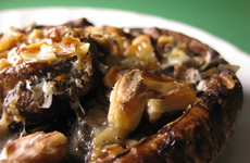 Photo of Parmesan-Walnut Portobellos