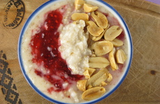 Photo of Peanut Butter & Jelly Steel Cut Oats