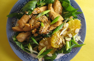 Photo of Warm Chinese Chicken & Tatsoi Salad