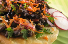 Photo of Black Bean Tostada