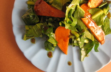 Photo of Warm Dandelion-Sweet Potato Salad