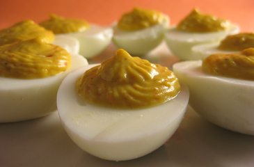 Photo of Mango Chutney Deviled Eggs