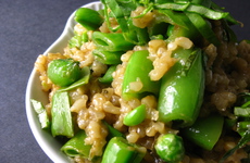 Photo of Snap Pea Risotto