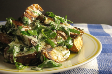 Photo of Grilled Potato & Greens Salad