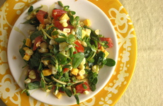 Photo of Hearty Purslane, Corn, & Tomato Salad