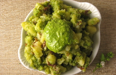 Photo of Pesto Smashed Potatoes