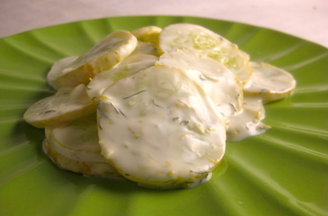 Photo of Dill Lemon Cucumber Salad